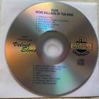 ELVIS PRESLEY KARAOKE CDG MORE BALLADS OF THE KING VOL 26 MUSIC MAESTRO disc