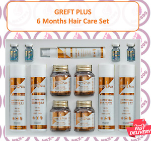 Greft Plus 6 Months Anti Hair Loss After Hair Transplant Complete Hair Care Set