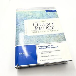 NIV Giant Print Reference Bible  1984 oop