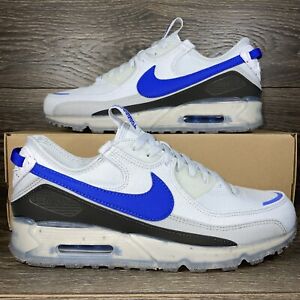Nike Men's Air Max 90 Terrascape White Blue Athletic Shoes Sneakers Trainers New