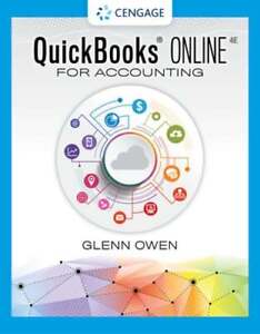 Using QuickBooks Online for Accounting 2021 by Glenn Owen: Used