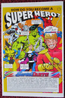 1994 SWEET TARTS Candy Print Ad - Marvel Super Heroes, Spiderman Wolverine Hulk