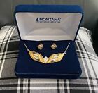 Montana Silversmiths Necklace & Earring Women Boundless Legacy Choker 18.5