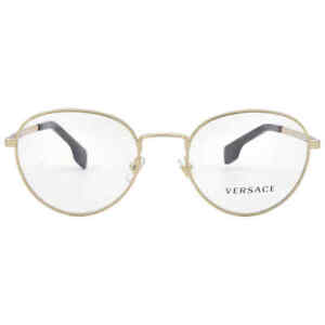 Versace Demo Round Men's Eyeglasses VE1279 1002 51 VE1279 1002 51