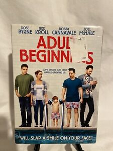 Adult Beginners (DVD, 2014) Bobby Cannavale , Joel McHale , Nick Kroll and Rose
