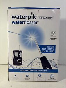 Waterpik Aquarius Water Flosser WP-663CD Aquarius Blue Open Box Complete