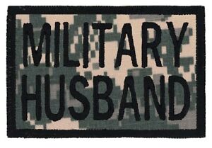 MILITARY HUSBAND Embroidered Tactical Morale 2