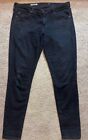 AG Adriano Goldschmidt the legging ankle Women’s Jeans size 30R Black Distressed