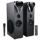 2.1 Channel Bluetooth Tower Speakers with Optical Input