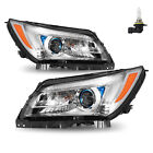 For 2014-2016 Buick LaCrosse Halogen w/ LED DRL Headlights Assembly Left+Right (For: 2015 Buick LaCrosse)
