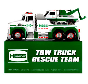 2019 HESS Tow Truck Rescue Team NEW IN BOX