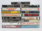 (17) Pop Rock '90's Cassette Tape LOT, Billy Idol, Sting, ABC, Madonna, Yes