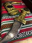 Royal Saudi Antique Brass Dagger Knife Rare Collectible Antique Jambiya