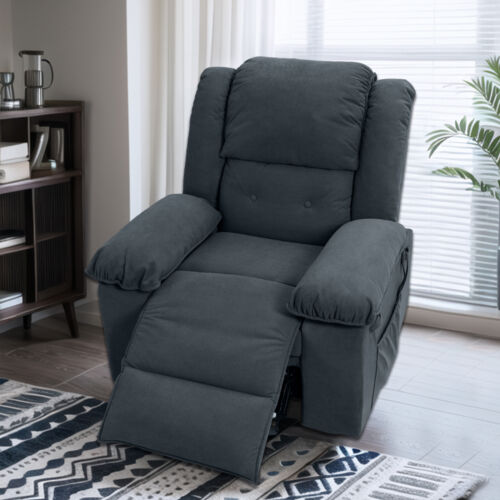 FlexiSpot Power Lift Recliner Chair Massage&Heating for Elderly, 2 Side Pockets