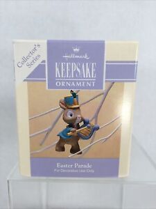 1993 Hallmark Keepsake Ornament EASTER PARADE 2nd in Series Marching Bunny