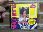 1990-91 Fleer Basketball - SLAM DUNK Michael Jordan - SEALED 20 Card Box - Rare