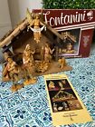 Fontanini The Collectible Creche Manger Stable Nativity Set Figurine 1988 Vintag