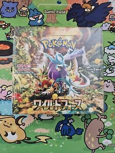 [US Seller] Pokemon Card Wild Force - Japanese Sealed Booster Box - Factory Seal