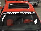 OEM Chevrolet Monte Carlo SS Vinyl Windshield Banner Decal New 1PC Universal