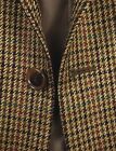 Bamboo & Wool 40S Gold Houndstooth Sport Coat Coppley