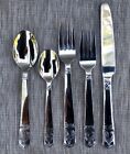 Wallace ROOSTER Stainless 18/10 Glossy 5 Piece Place Setting Silverware Flatware