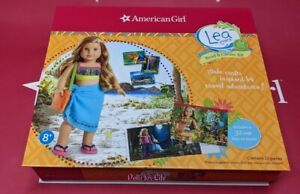 NEW American Girl Explore with Lea Clark Book Read & Create Kit Sarong Sandals