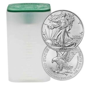 New ListingRoll of 20 - 2023 $1 American Silver Eagle 1 oz BU