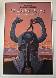 Mondo Laurent Durieux Conan the Barbarian Signed Movie Poster ed 275