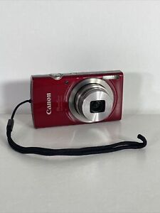 Canon PowerShot ELPH 180 20.0 MP Digital SLR Camera - Red with Battery