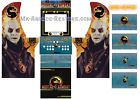 Arcade1Up Mortal Kombat 4 MK4 Side Art Arcade Cabinet Artwork Graphics Decals