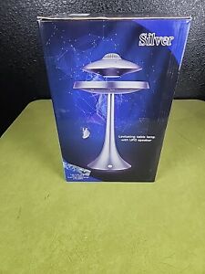 Levitating Floating Speaker Wireless Magnetic UFO LED Lamp Bluetooth Speaker