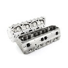 Complete Aluminum Cylinder Heads SBC Chevy 350 190cc 64cc 2.02/1.60 - Angle