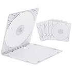 10-400 Pack Standard Clear DVD CD Cases Slim Single Disc PP Storage Clear Tray