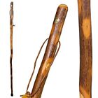 Rustic Wood Walking Stick Hickory Traditional Style Handle for Men & Women Ma...