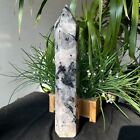 New Listing8.36LB Natural black tourmaline crystal tower polished and healed 3800g