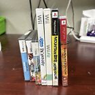 LOT OF 7 BRAND NEW SEALED VIDEO GAMES!! DS/WII/PS2/PSP