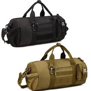 Men Military Tactical Duffle Bag Molle Army Travel Carry Handbag Shoulder Bag