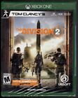 Tom Clancy's The Division 2 Microsoft Xbox One 4K HDR Brand New Factory Sealed