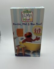 New ListingElmo’s World - Families, Mail and Bath Time VHS Sesame Street Tape Movie 2004