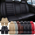 For Honda Accord Civic Pu Leather Car Seat Covers 5-Seats Front & Rear Protector (For: 2013 Honda Civic)