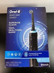 Open Box Oral B 5000 Smart Rechargeable Electric Toothbrush - Black