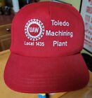 UAW United Auto Workers Union Local 1435 Toledo Machining Plant Hat Cap Veteran