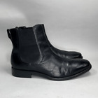 Cole Haan Men's Black Leather Chelsea Boots