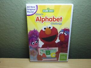 Sesame Street: Elmo's Alphabet Challenge (DVD) New Factory Sealed