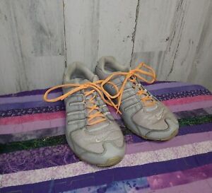 Nike Shox Women's Size 8 Gray Purple Running Athletic Low Top Shoes 314561-012
