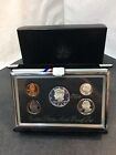 1996 US Mint Silver Premier Proof Set in OGP with COA