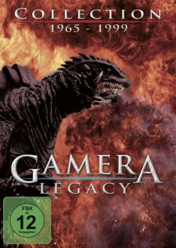 Gamera Legacy Collection 1965-1999 Viras Barugon Gaos Guiron 11 DVD Box Godzilla