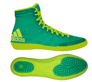 Adidas Jake Varner Wrestling Shoes - Flash Lime/Yellow