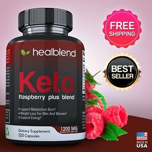 Raspberry Keto Plus Supplement Weight Loss Diet Pills Support Metabolism Energy