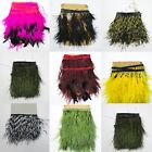 Perial Co Ostrich Fringe Trim with Design Sold by the Yard.